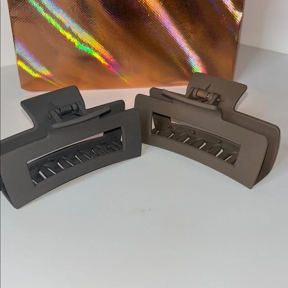 Holographic Bag w/ Hair Accessory Bundle NWT & NWOT